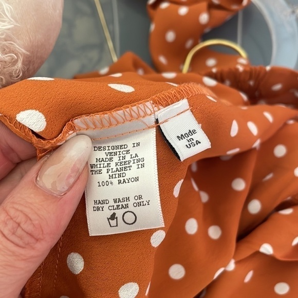 Flynn Skye Dylan Pant in Pumpkin Seeds Size Medium - Picture 13 of 15